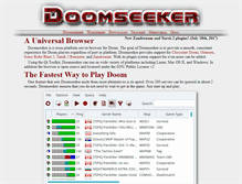 Tablet Screenshot of doomseeker.drdteam.org